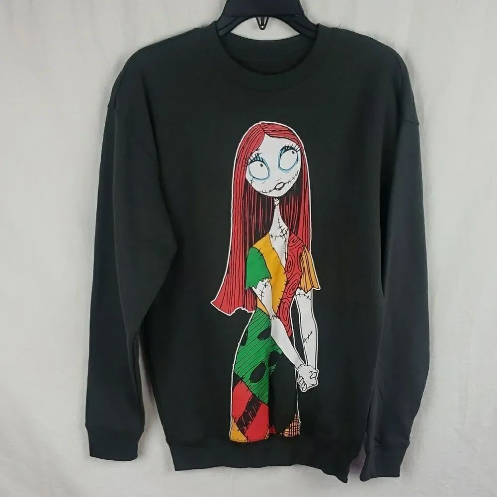 The Nightmare Before Christmas Sally Women's Small Black Sweatshirt